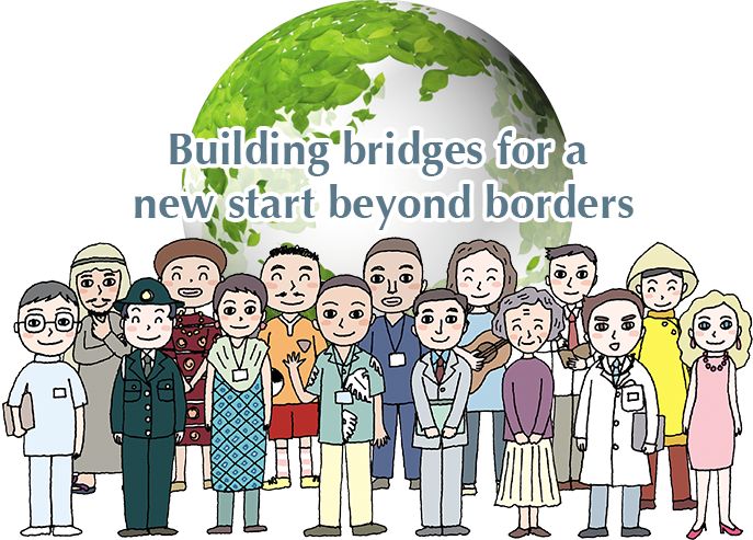 Building bridges for a new start beyond borders